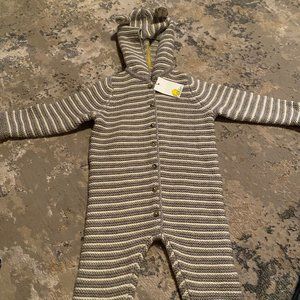 Baby Boden Hooded Knit One Piece